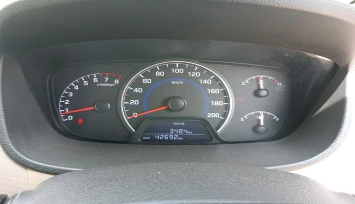 2016 Hyundai Grand i10 SPORTZ 1.2 KAPPA VTVT, Petrol, Manual, 42,692 km, interior