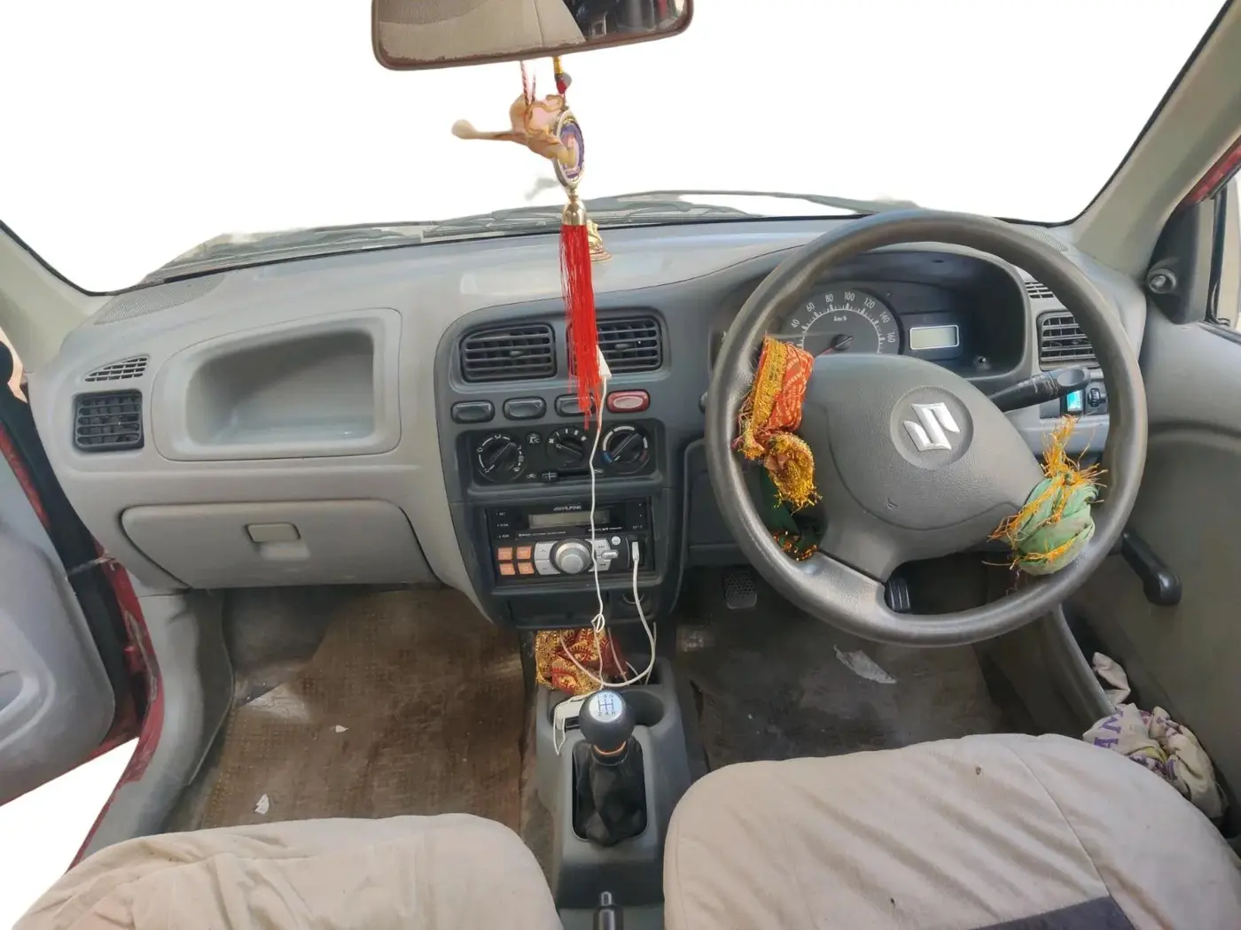 2011 Maruti Alto K10 LXI, Petrol, Manual, 72,575 km, interior