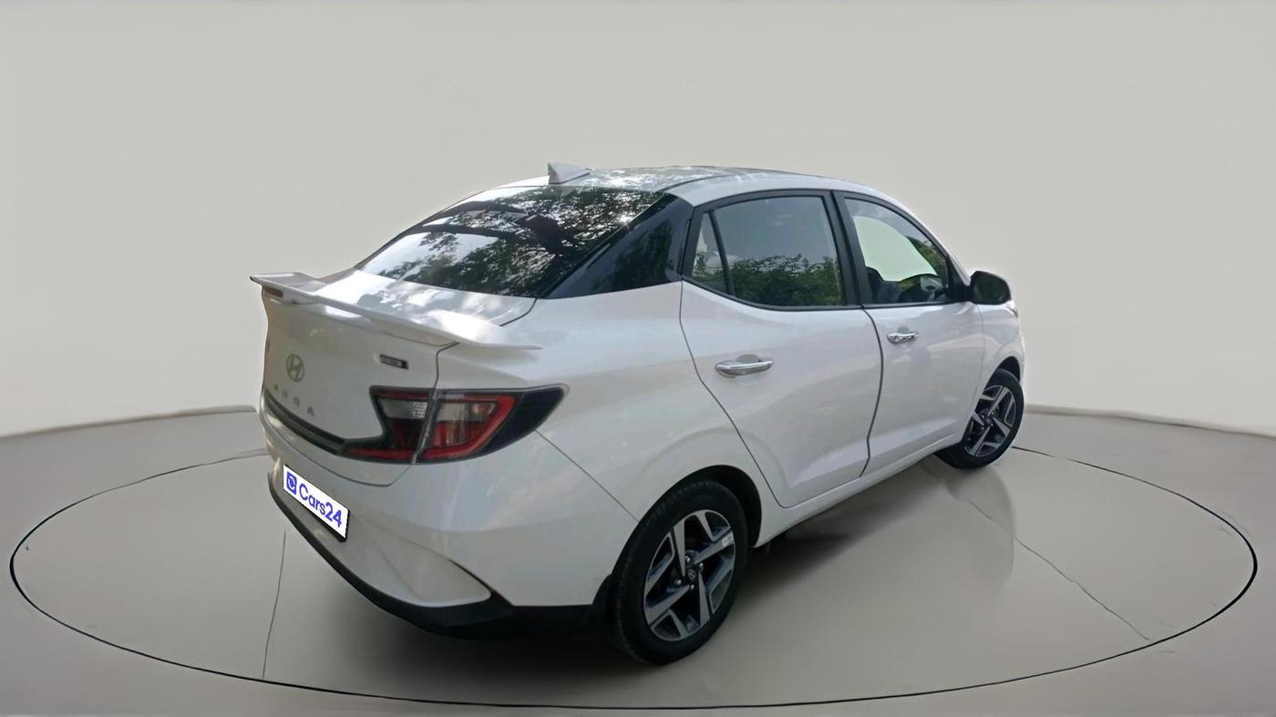 2025 Hyundai AURA SX 1.2 CNG, CNG, Manual, 22,733 km, exterior
