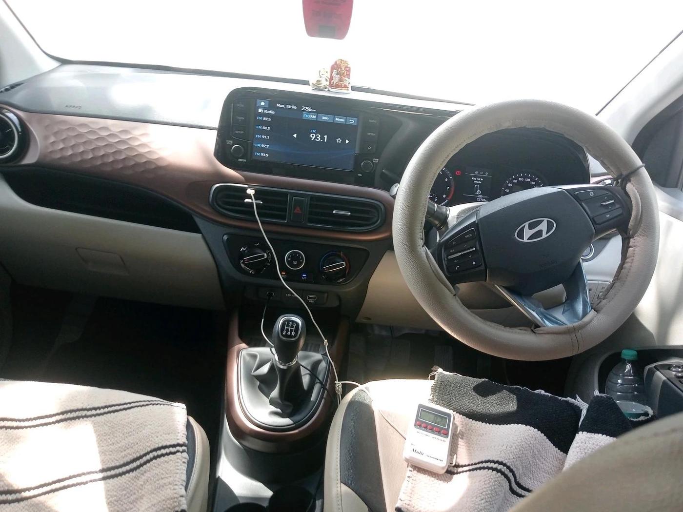 2025 Hyundai AURA SX 1.2 CNG, CNG, Manual, 22,733 km, interior
