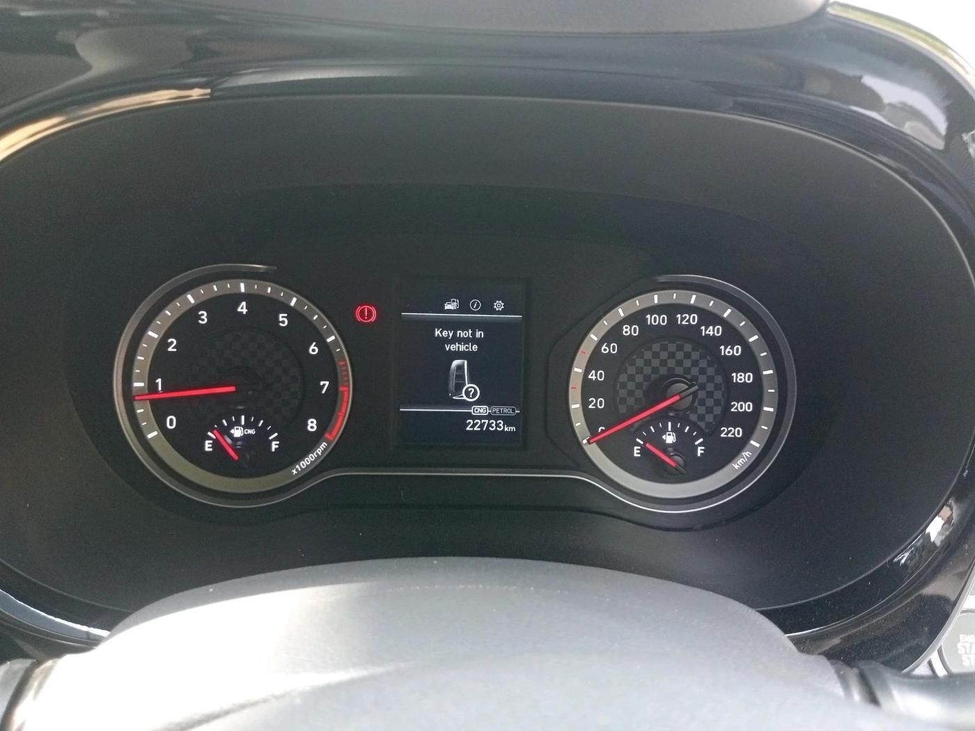 2025 Hyundai AURA SX 1.2 CNG, CNG, Manual, 22,733 km, interior