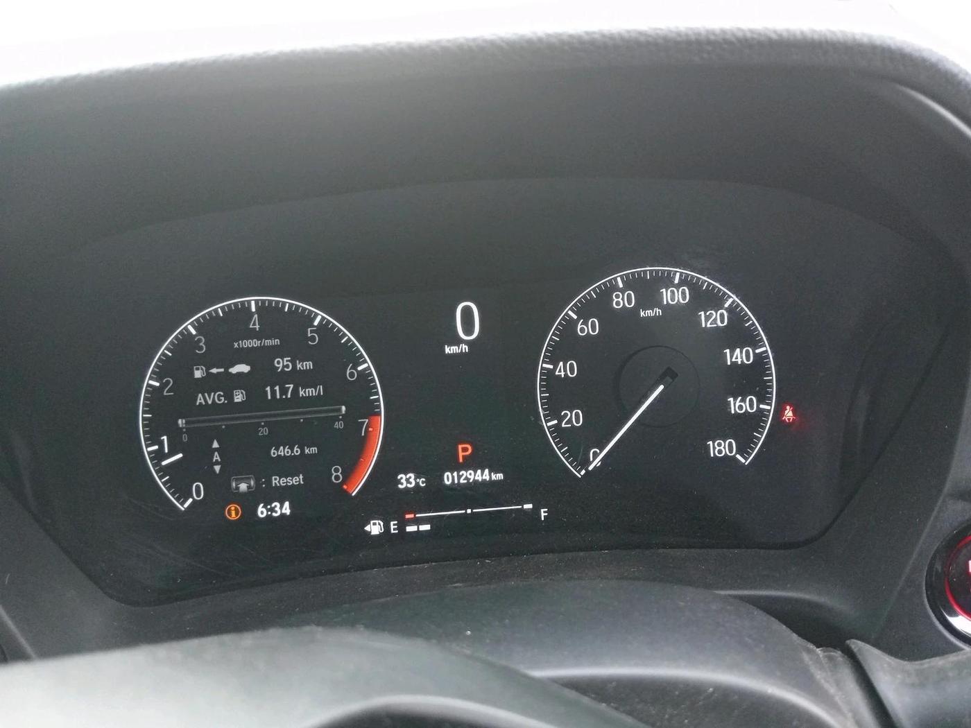 2024 Honda ELEVATE VX CVT, Petrol, Automatic, 12,944 km, interior