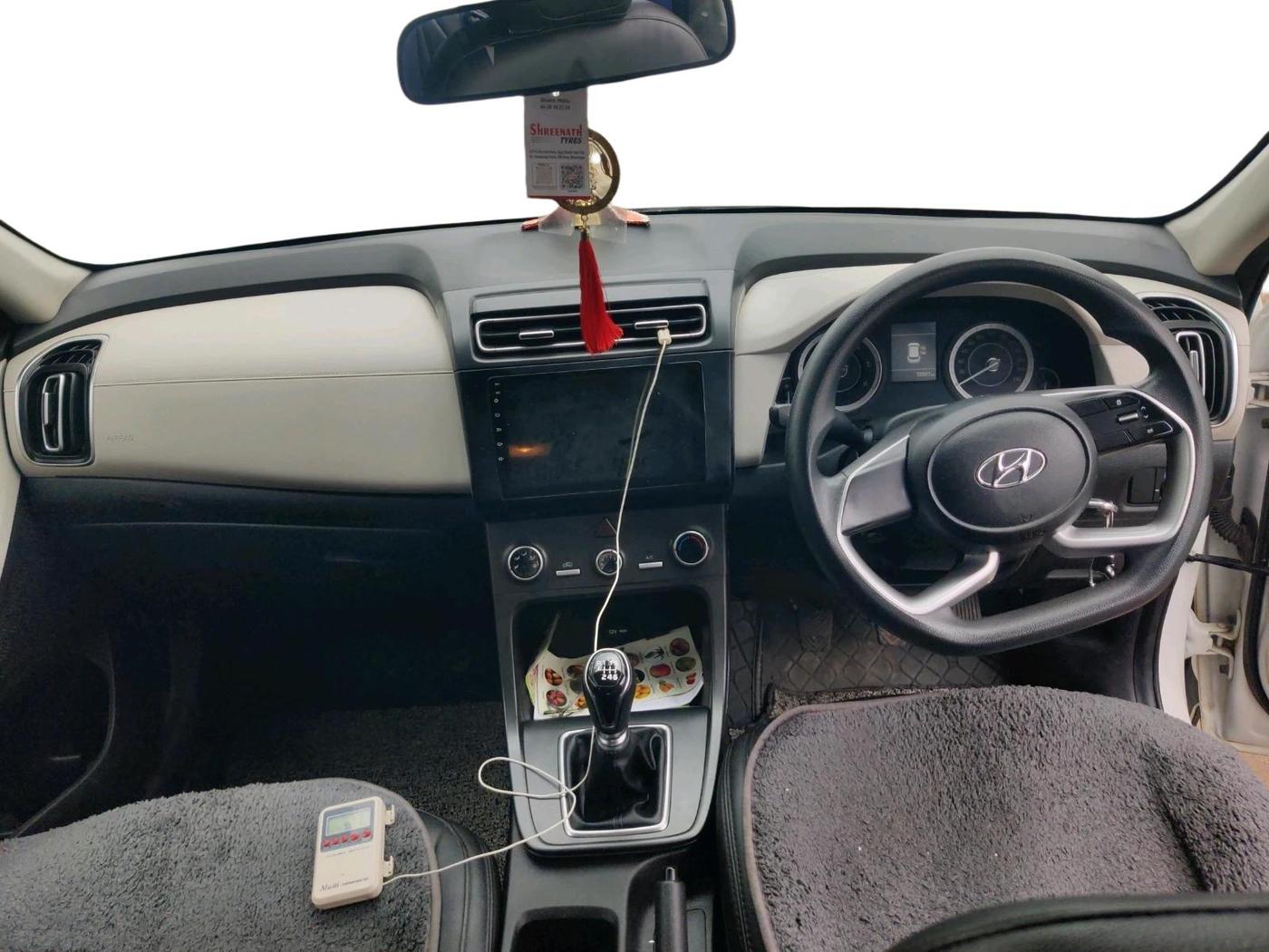 2022 Hyundai Creta E 1.5 DIESEL, Diesel, Manual, 72,207 km, interior