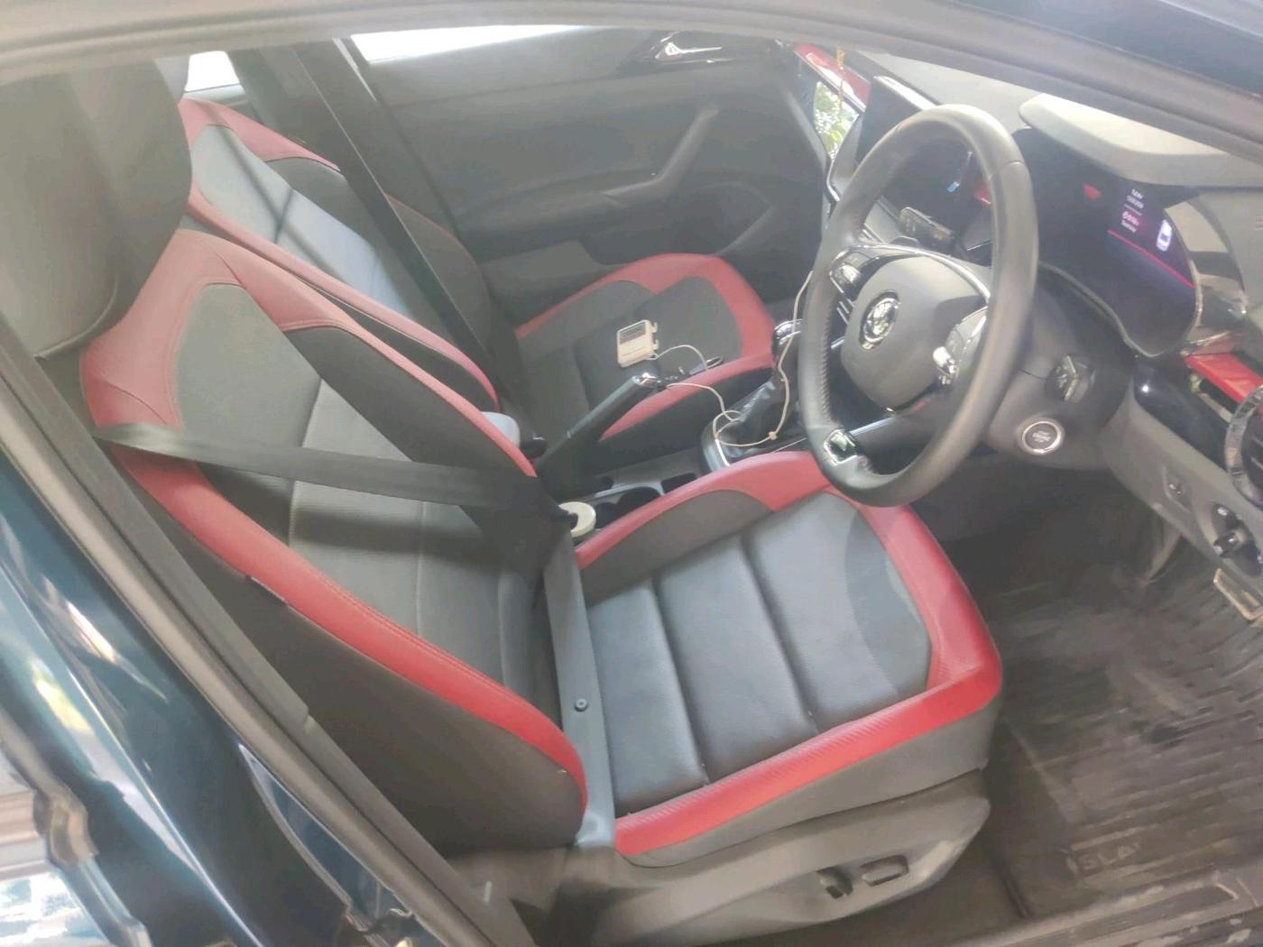 2025 Skoda SLAVIA Monte Carlo 1.5L TSI DSG, Petrol, Automatic, 4,657 km, interior