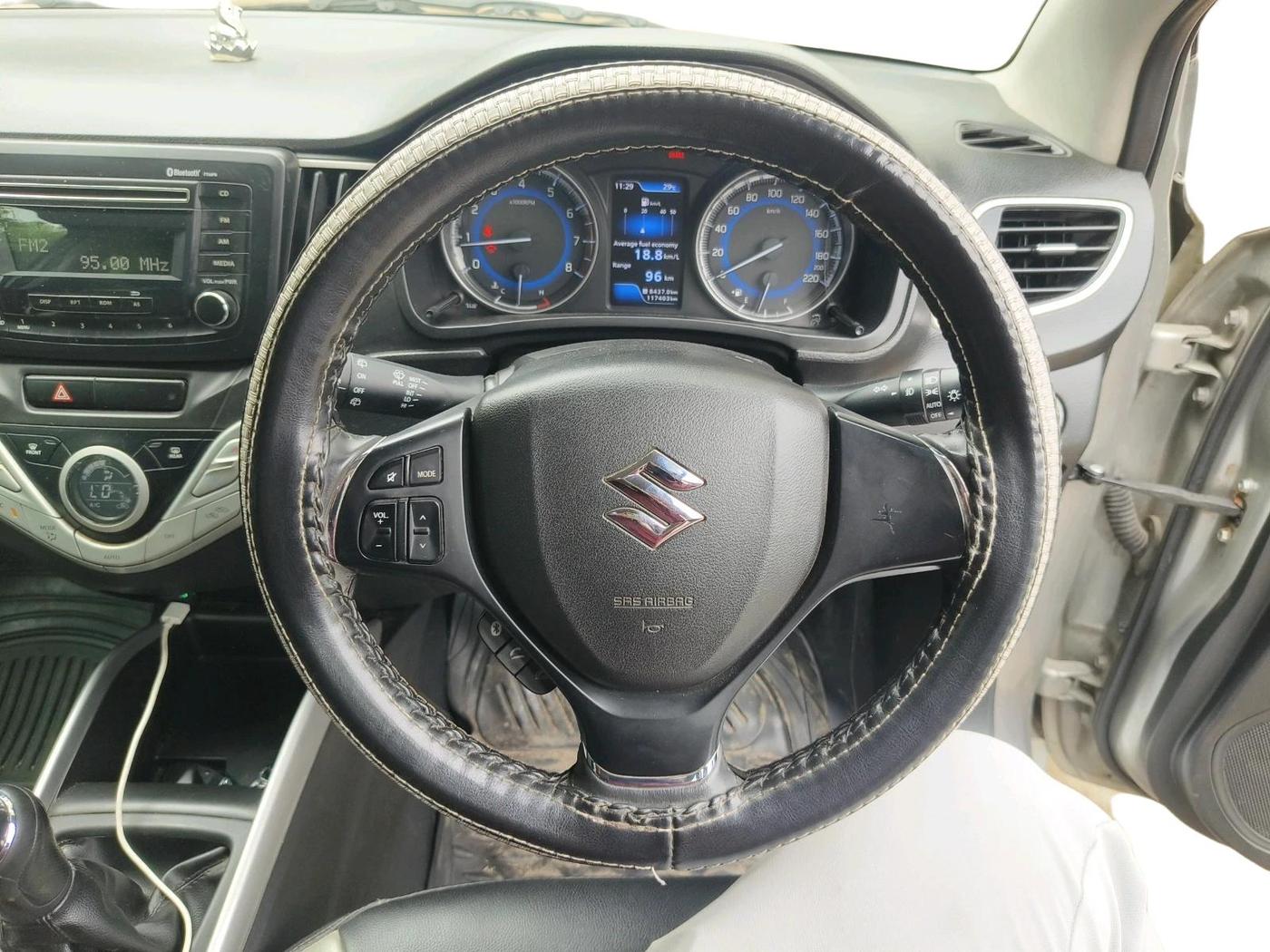 2018 Maruti Baleno ZETA PETROL 1.2, Petrol, Manual, 1,17,403 km, interior