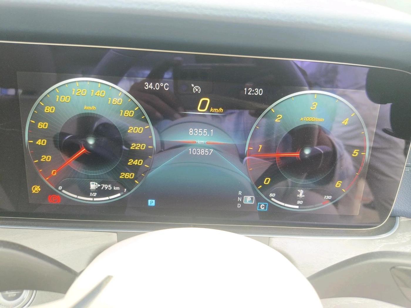 2022 Mercedes Benz E Class E 220d Expression, Diesel, Automatic, 1,03,857 km, interior