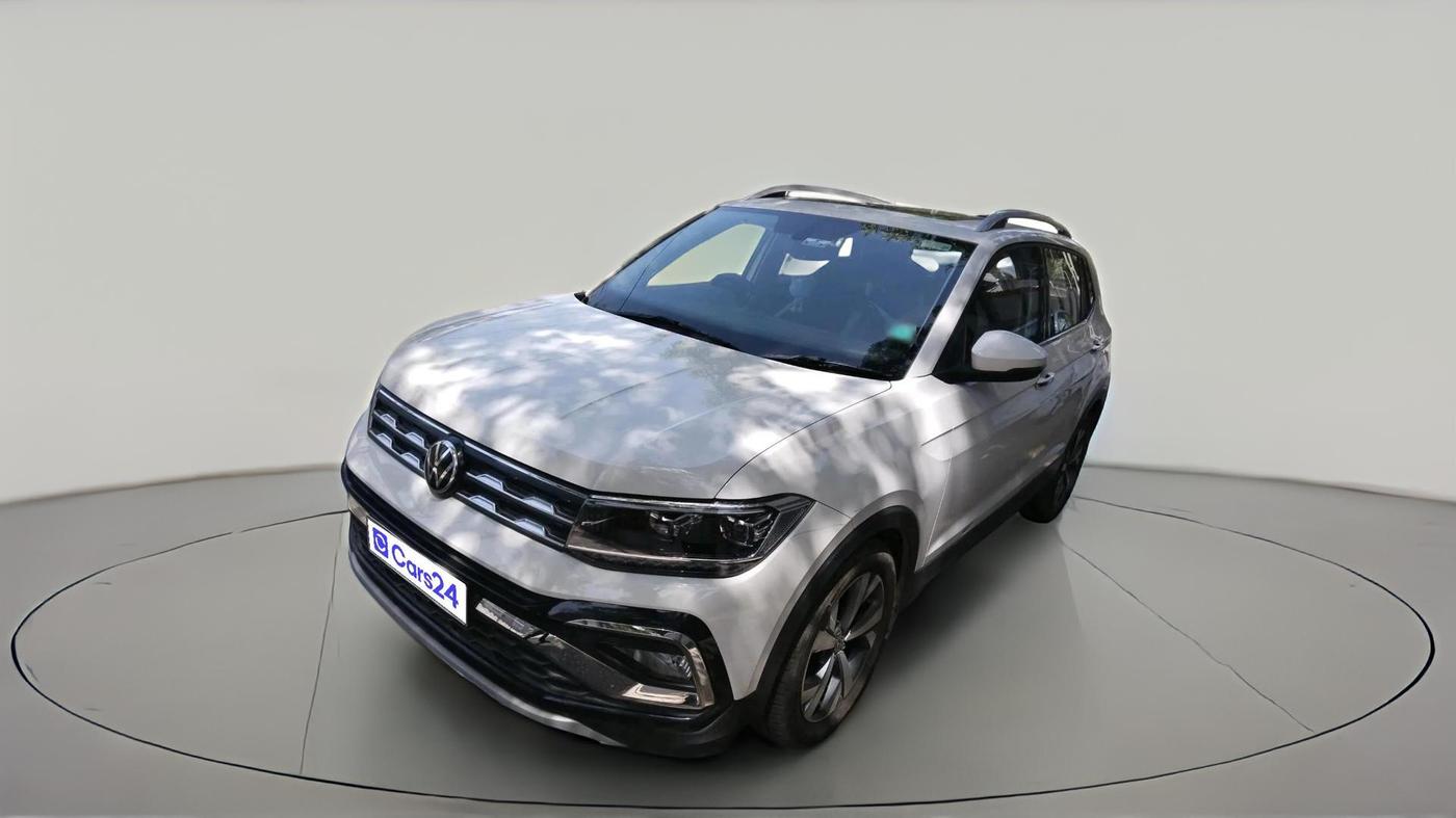 2023 Volkswagen TAIGUN TOPLINE 1.0 TSI AT, Petrol, Automatic, 28,657 km, exterior