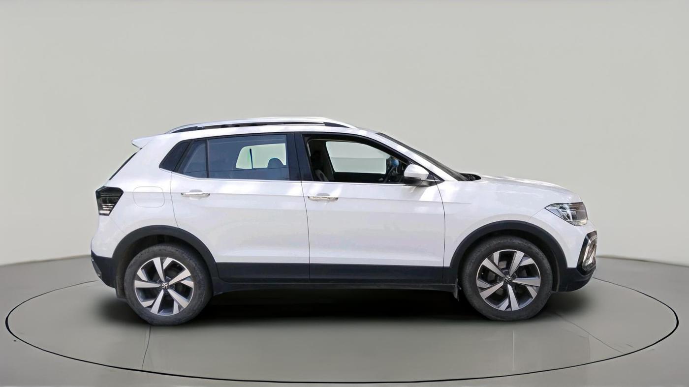 2023 Volkswagen TAIGUN TOPLINE 1.0 TSI AT, Petrol, Automatic, 28,657 km, exterior