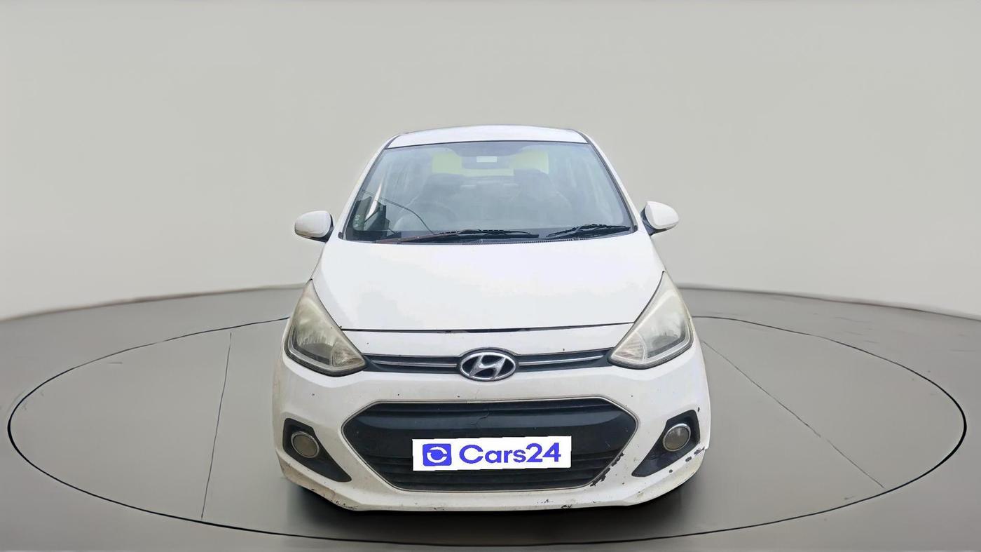 2014 Hyundai Xcent S 1.2, CNG, Manual, 1,25,073 km, exterior