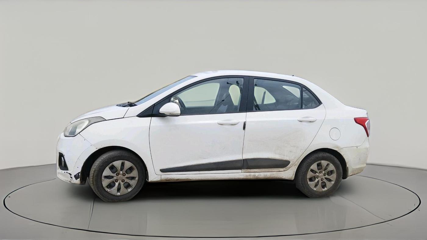 2014 Hyundai Xcent S 1.2, CNG, Manual, 1,25,073 km, exterior