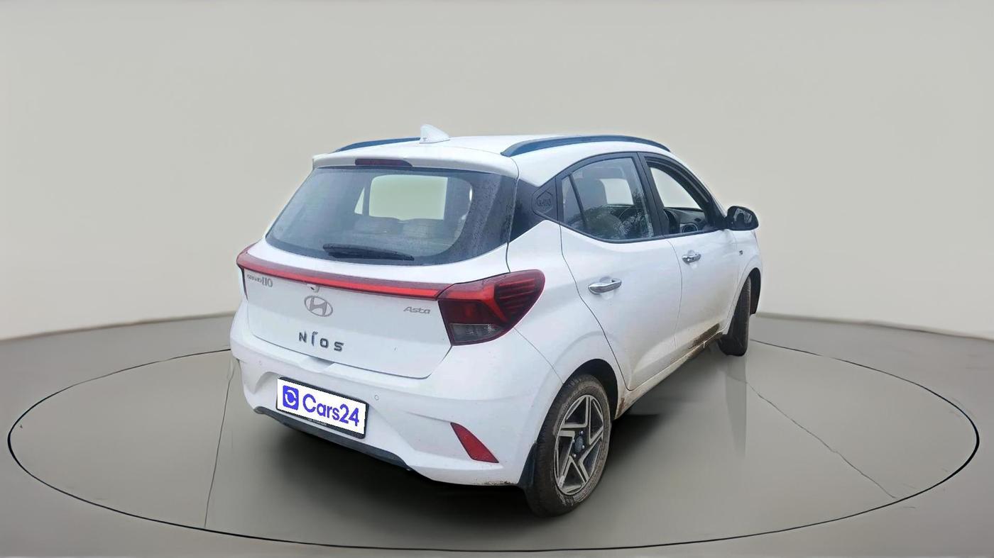 2024 Hyundai GRAND I10 NIOS ASTA AMT 1.2 KAPPA VTVT, Petrol, Automatic, 1,905 km, exterior