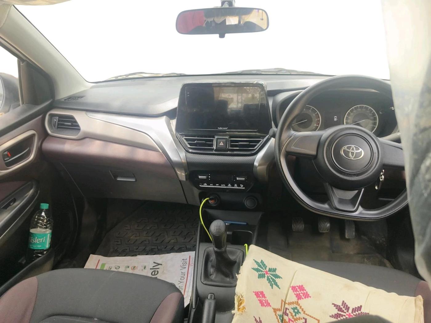 2026 Toyota Urban Cruiser Taisor E 1.2 CNG MT, CNG, Manual, 3,790 km, interior