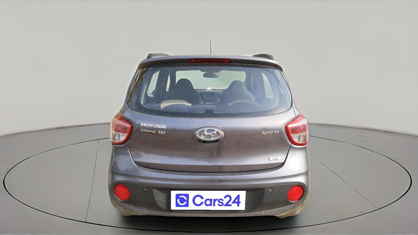 2017 Hyundai Grand i10 SPORTZ (O) 1.2 KAPPA VTVT, Petrol, Manual, 1,64,927 km, exterior