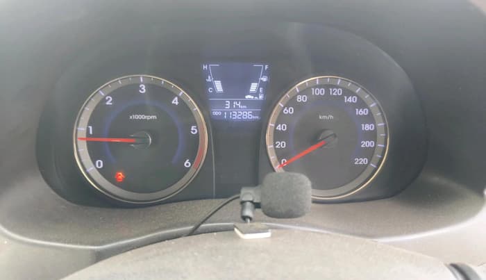 2017 Hyundai Verna 1.6 CRDI S, Diesel, Manual, 1,13,286 km, interior