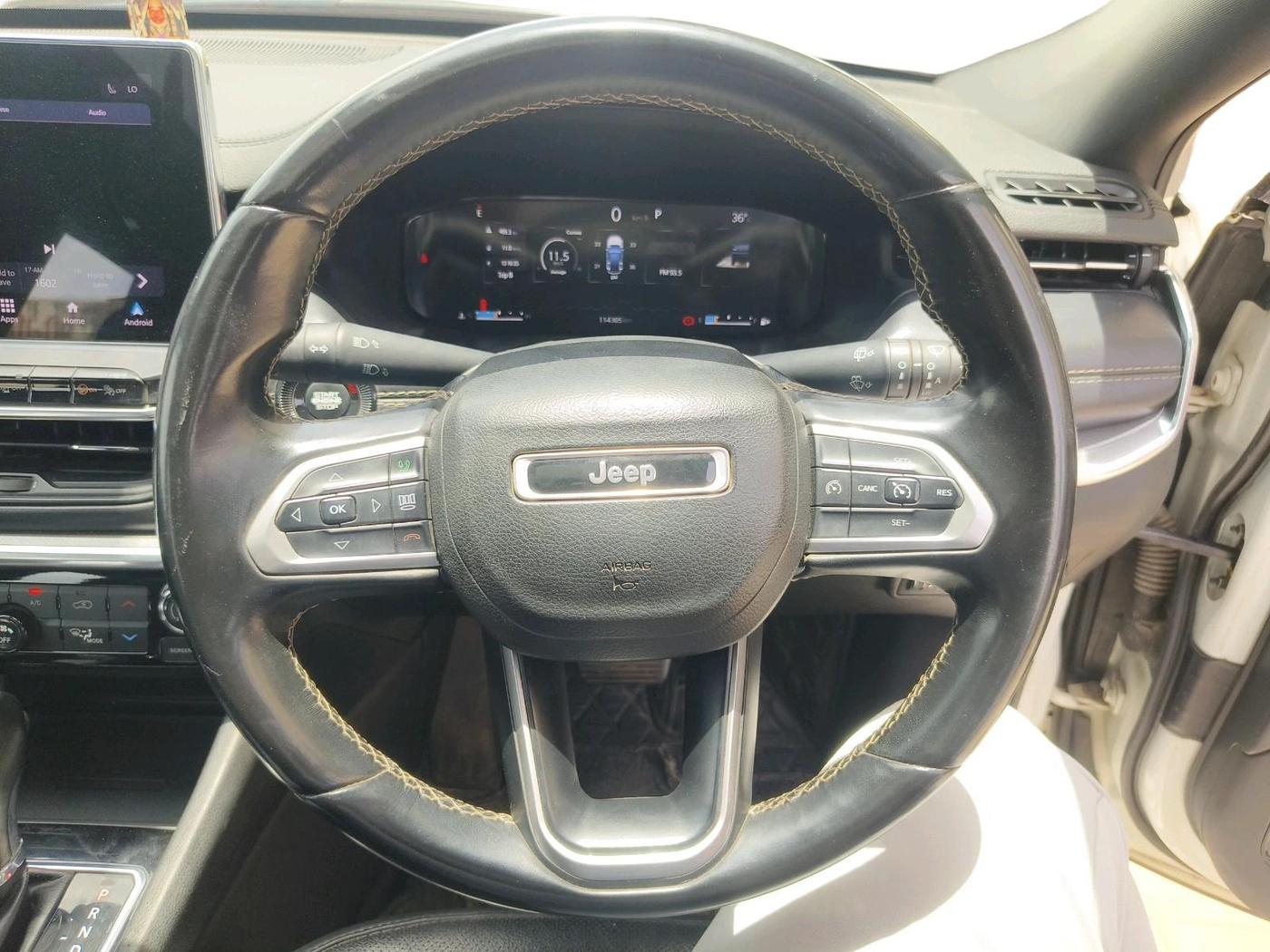 2021 Jeep Compass MODEL S (O) DIESEL 4X4 AT, Diesel, Automatic, 1,14,305 km, interior