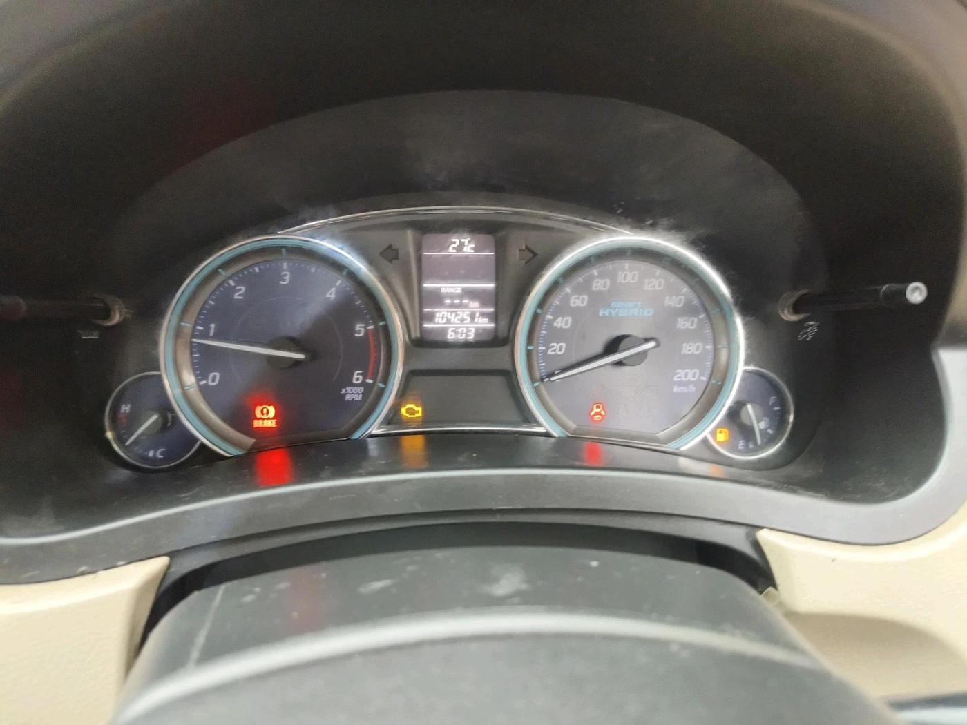 2017 Maruti Ciaz DELTA DIESEL 1.3, Diesel, Manual, 1,04,251 km, interior