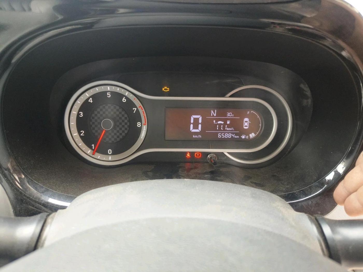 2020 Hyundai GRAND I10 NIOS SPORTZ AMT 1.2 KAPPA VTVT, Petrol, Automatic, 65,884 km, interior