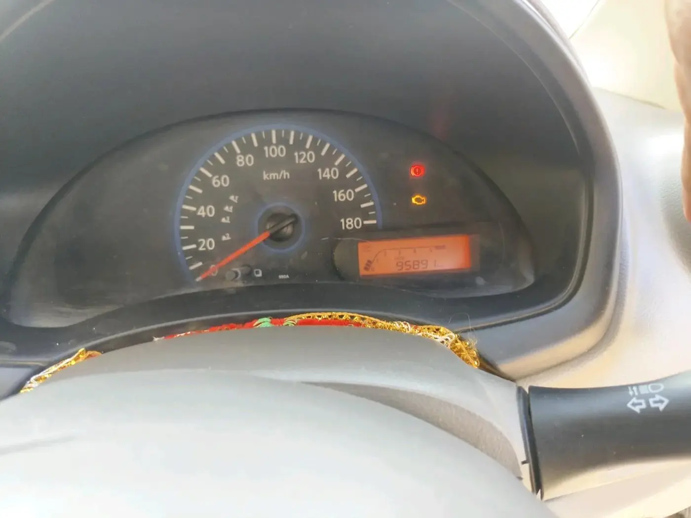 2015 Datsun Go T, CNG, Manual, 95,891 km, interior