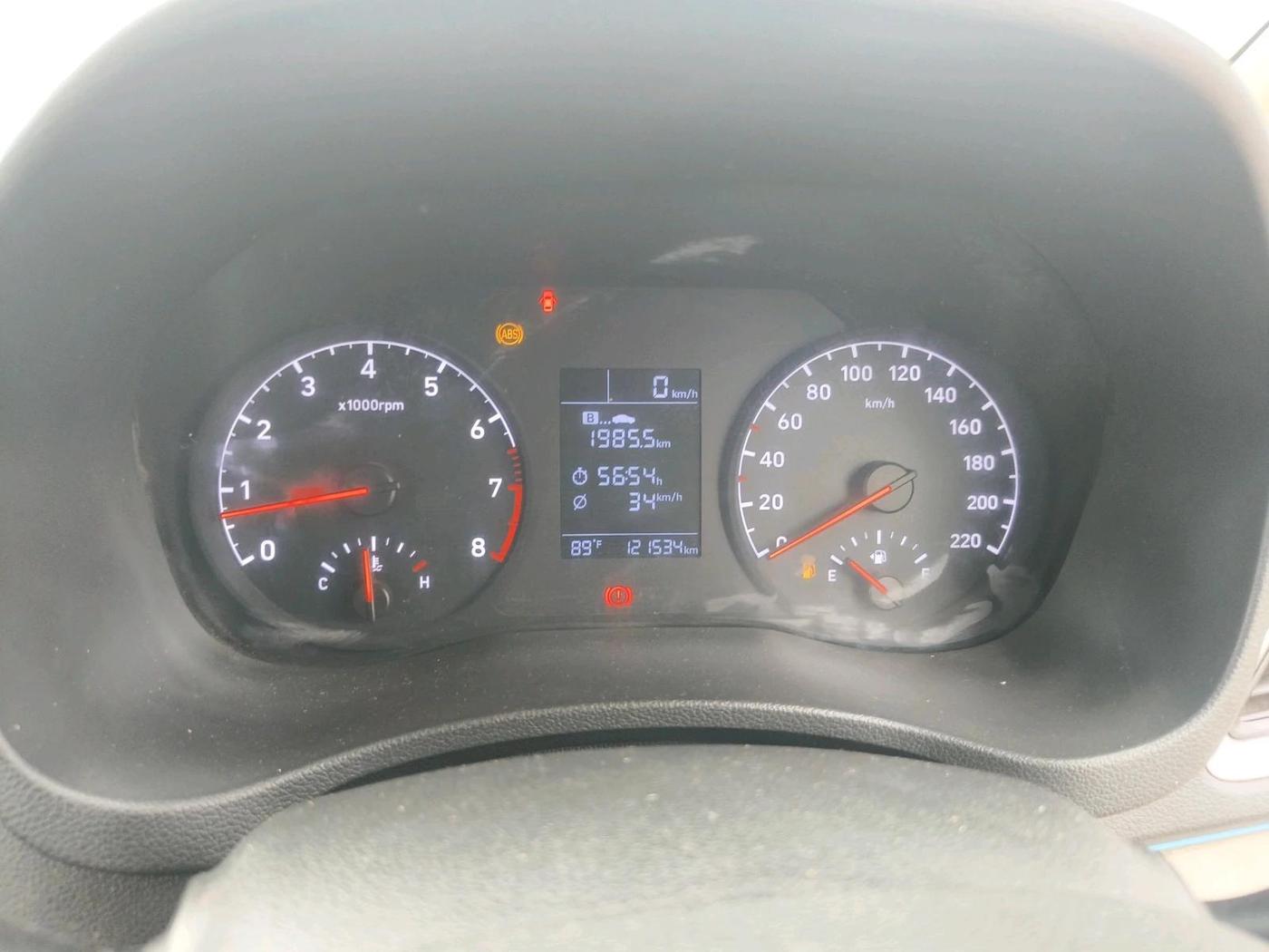 2018 Hyundai Verna 1.6 VTVT SX, CNG, Manual, 1,21,534 km, interior