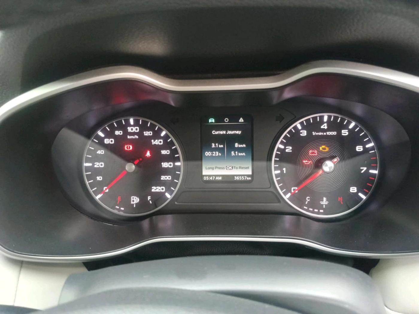 2022 MG ASTOR SUPER 1.5 MT, Petrol, Manual, 36,557 km, interior