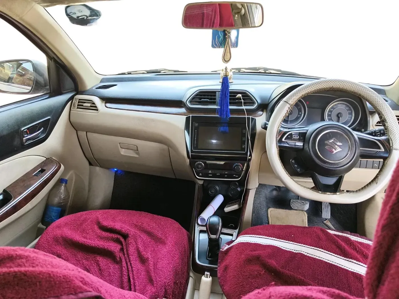 2017 Maruti Dzire ZXI PLUS AMT, Petrol, Automatic, 70,508 km, interior