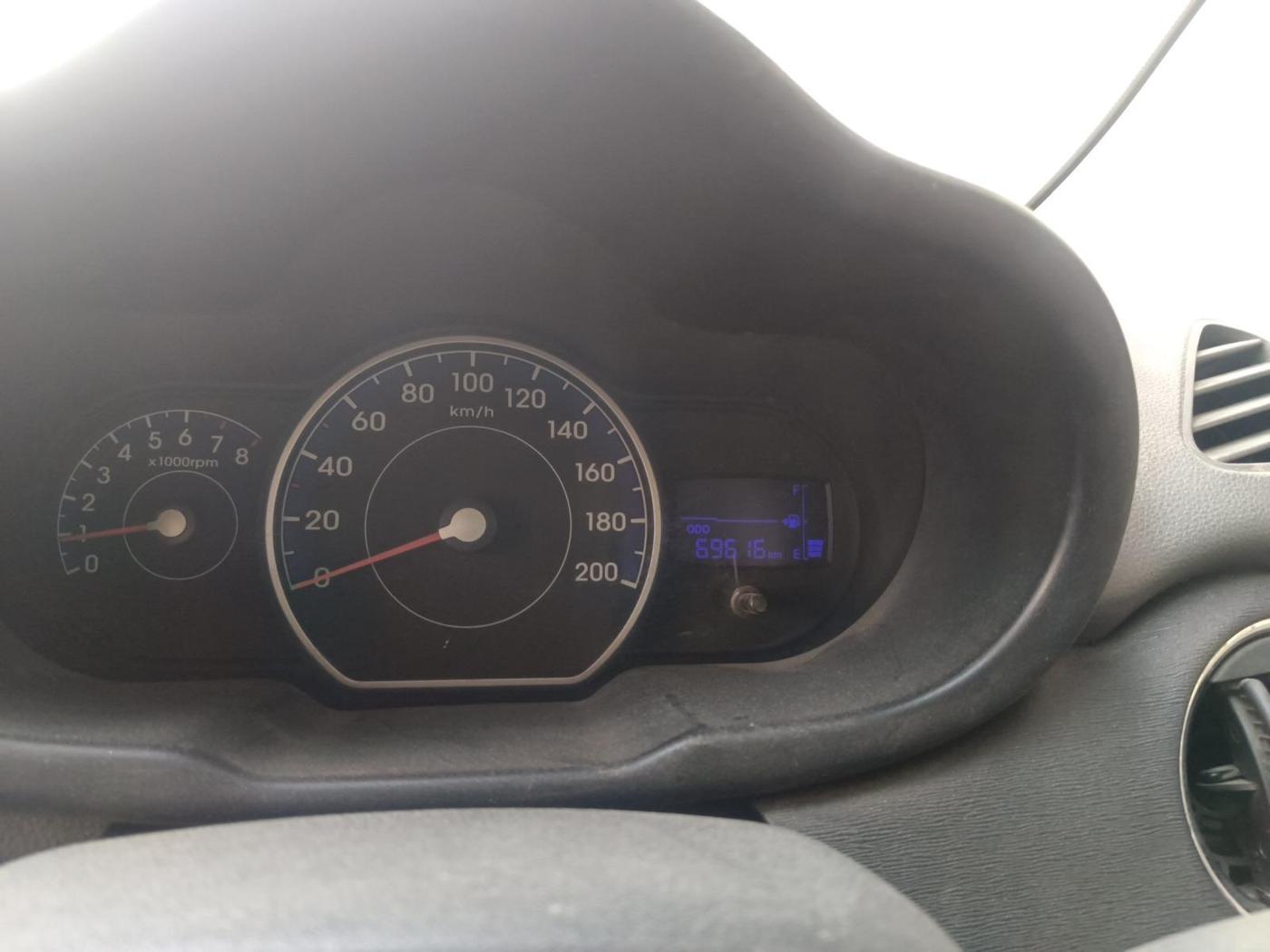 2012 Hyundai i10 SPORTZ 1.2, Petrol, Manual, 69,616 km, interior