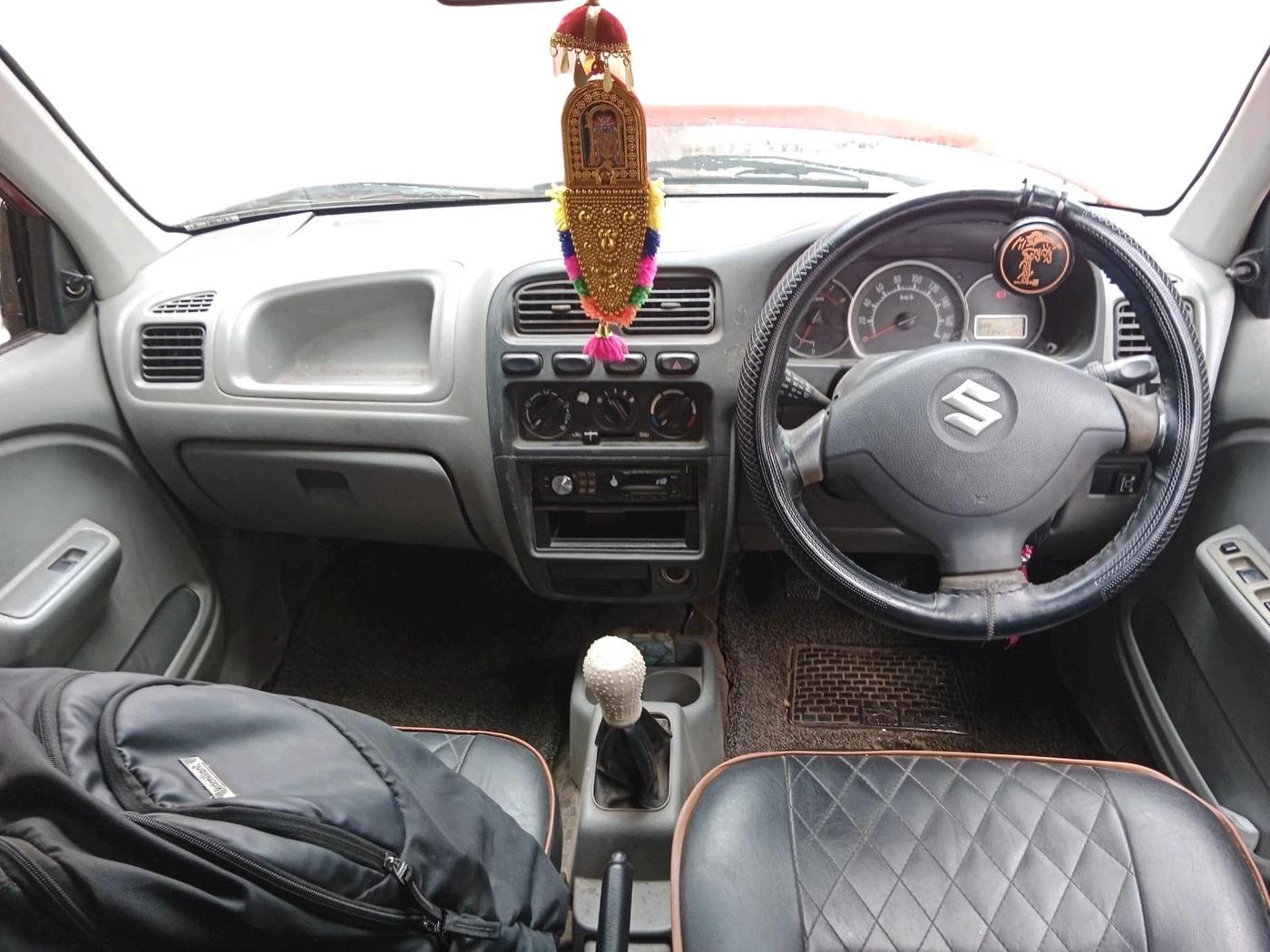 2012 Maruti Alto K10 VXI, CNG, Manual, 1,34,510 km, interior