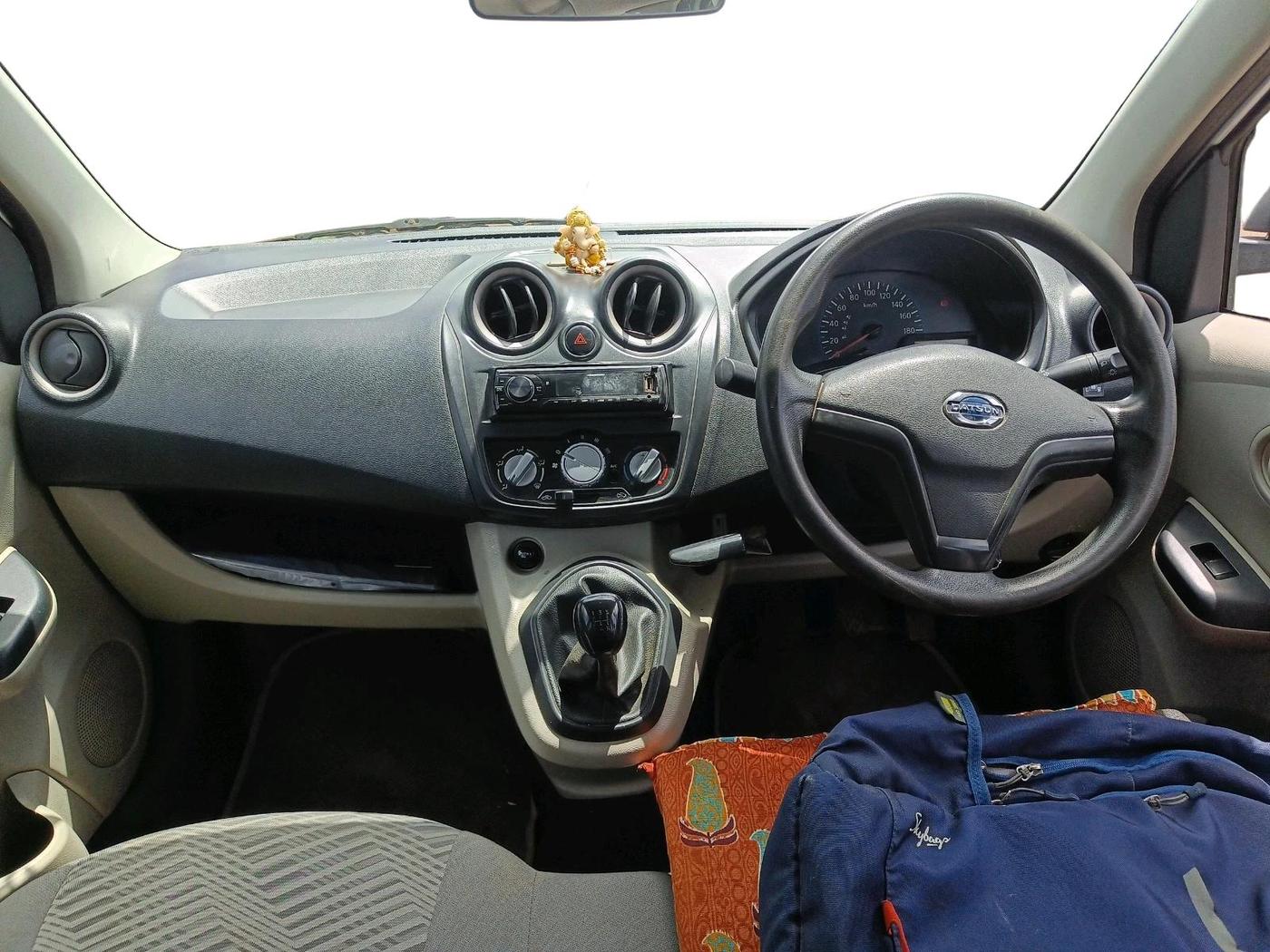 2017 Datsun Go Plus T, Petrol, Manual, 1,07,443 km, interior