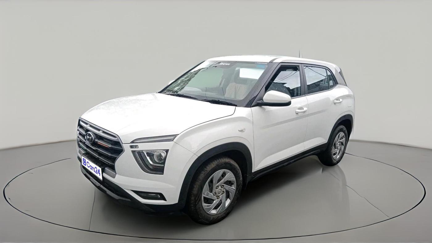 2023 Hyundai Creta E 1.5 PETROL, Petrol, Manual, 61,519 km, exterior