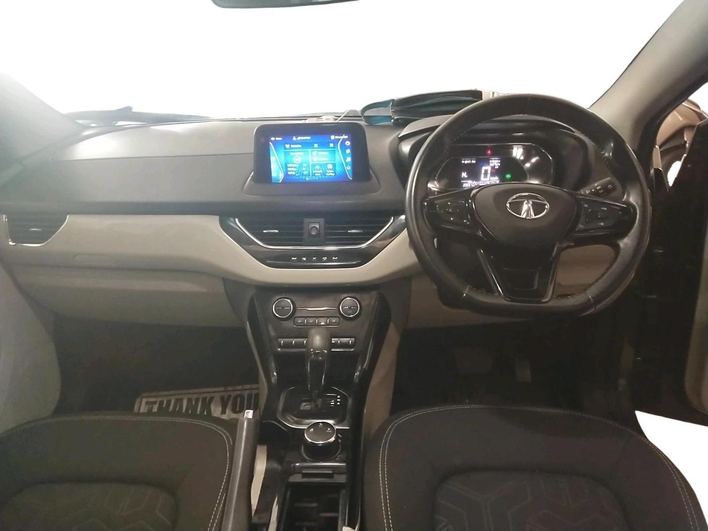2021 Tata NEXON XZA PLUS SUNROOF PETROL, Petrol, Automatic, 23,257 km, interior