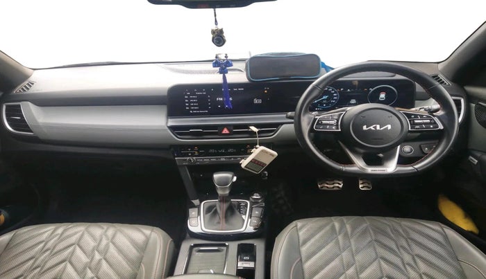 2023 KIA SELTOS  X LINE 1.5 TURBO PETROL DCT, Petrol, Automatic, 23,754 km, interior