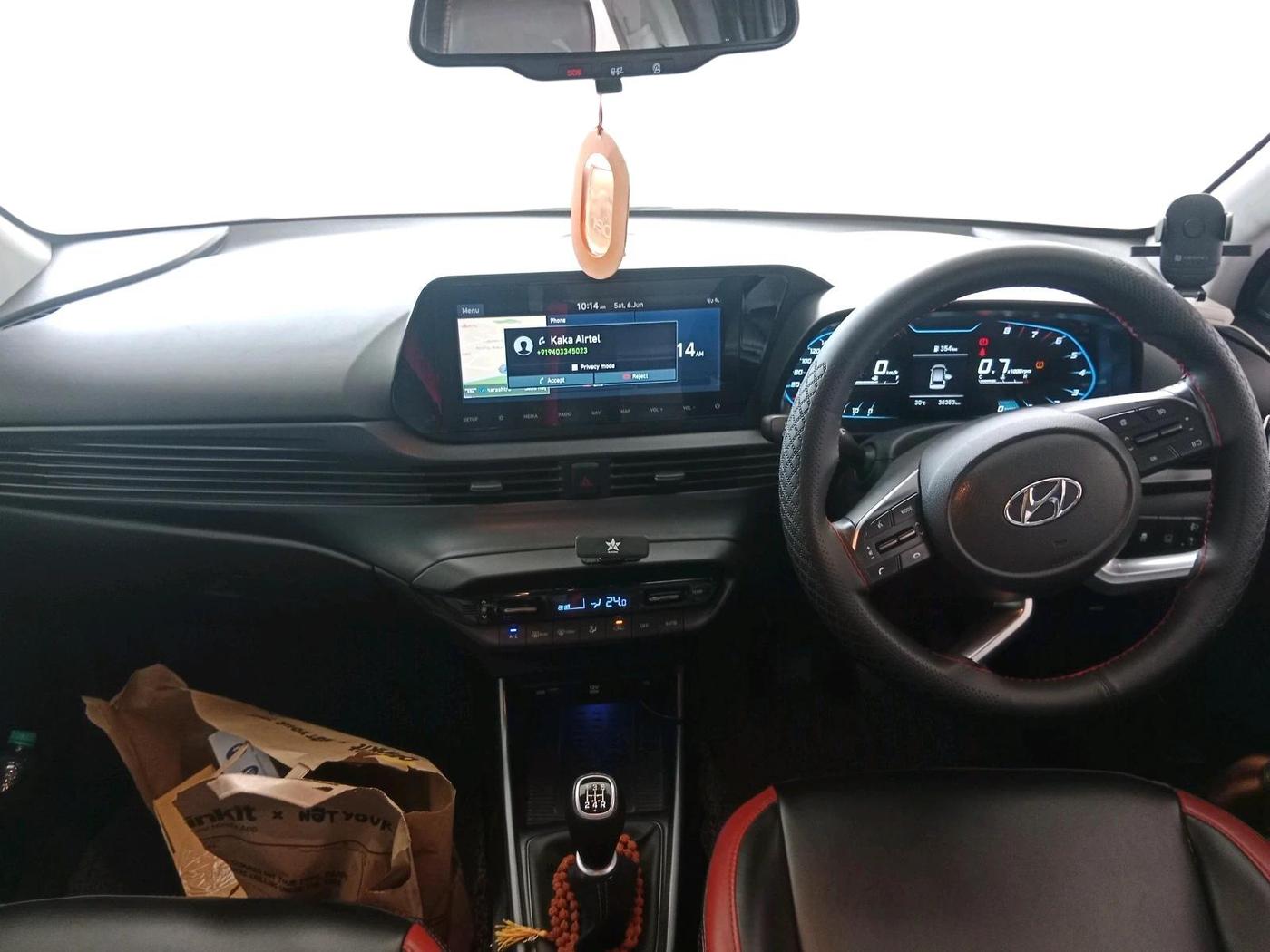 2023 Hyundai NEW I20 ASTA (O) 1.2 MT, Petrol, Manual, 38,353 km, interior