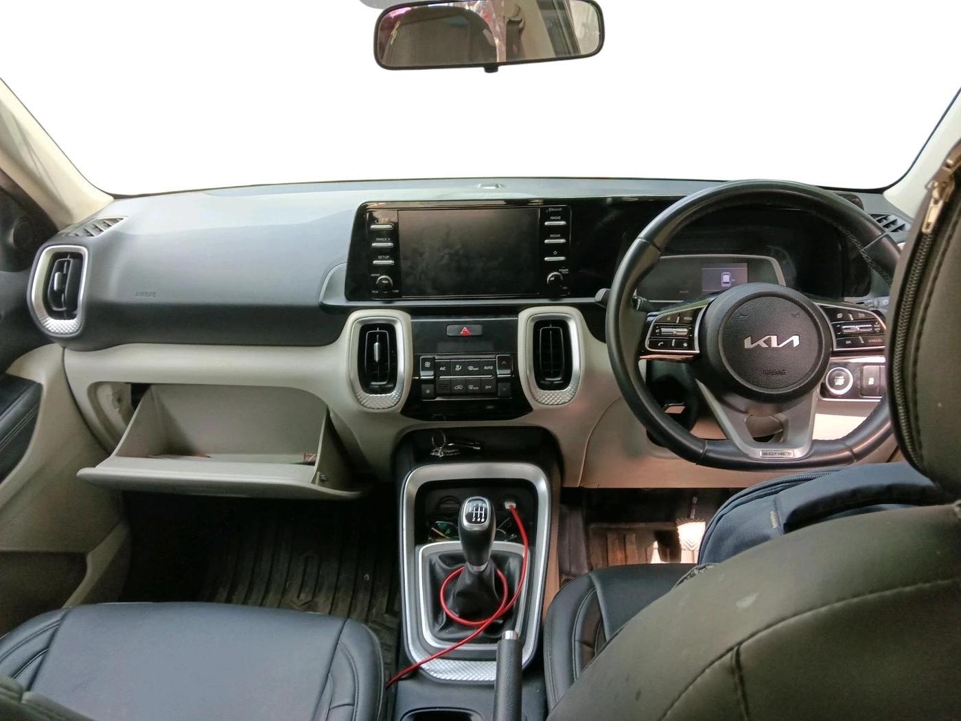 2021 KIA SONET HTX 1.0 IMT, Petrol, Manual, 92,670 km, interior