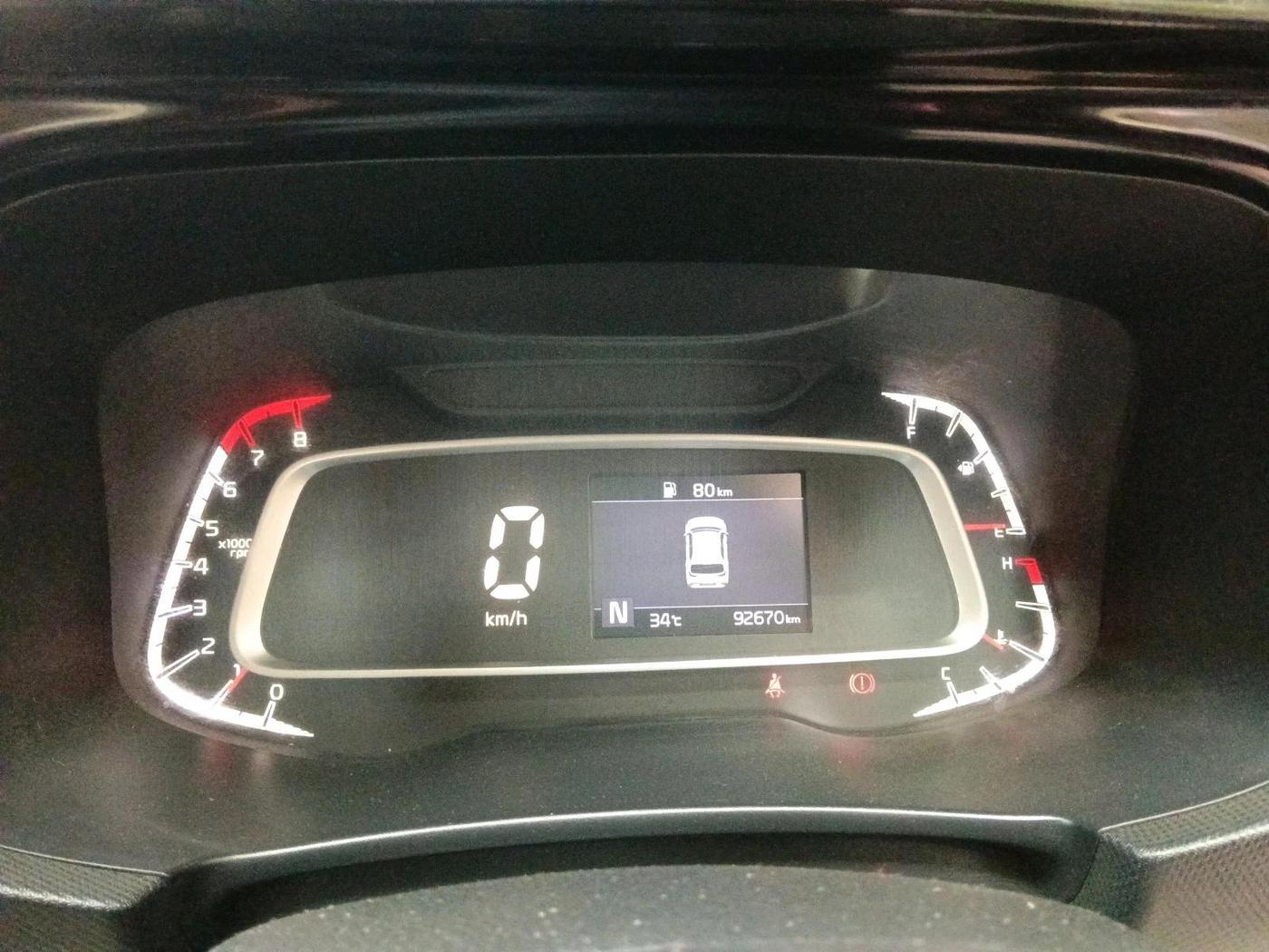 2021 KIA SONET HTX 1.0 IMT, Petrol, Manual, 92,670 km, interior