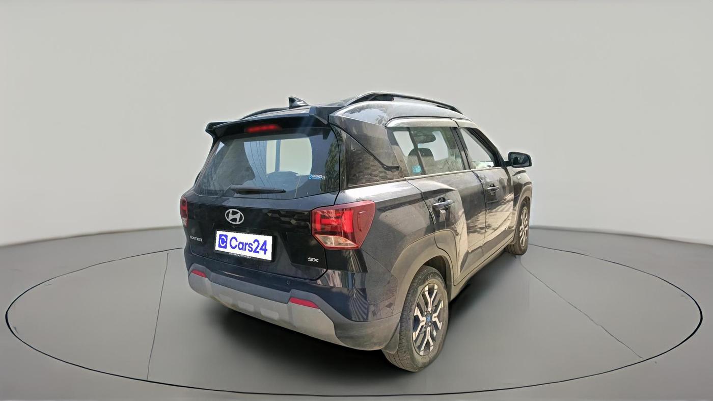 2023 Hyundai EXTER SX(O) CONNECT 1.2 AMT, Petrol, Automatic, 35,013 km, exterior