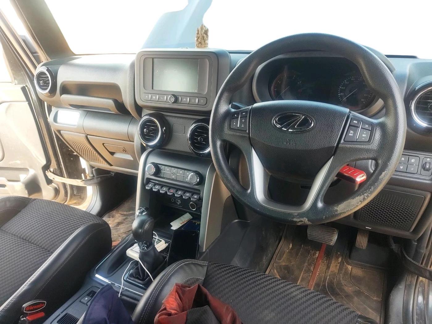 2022 Mahindra Thar LX PETROL HT 4WD AT, Petrol, Automatic, 39,516 km, interior
