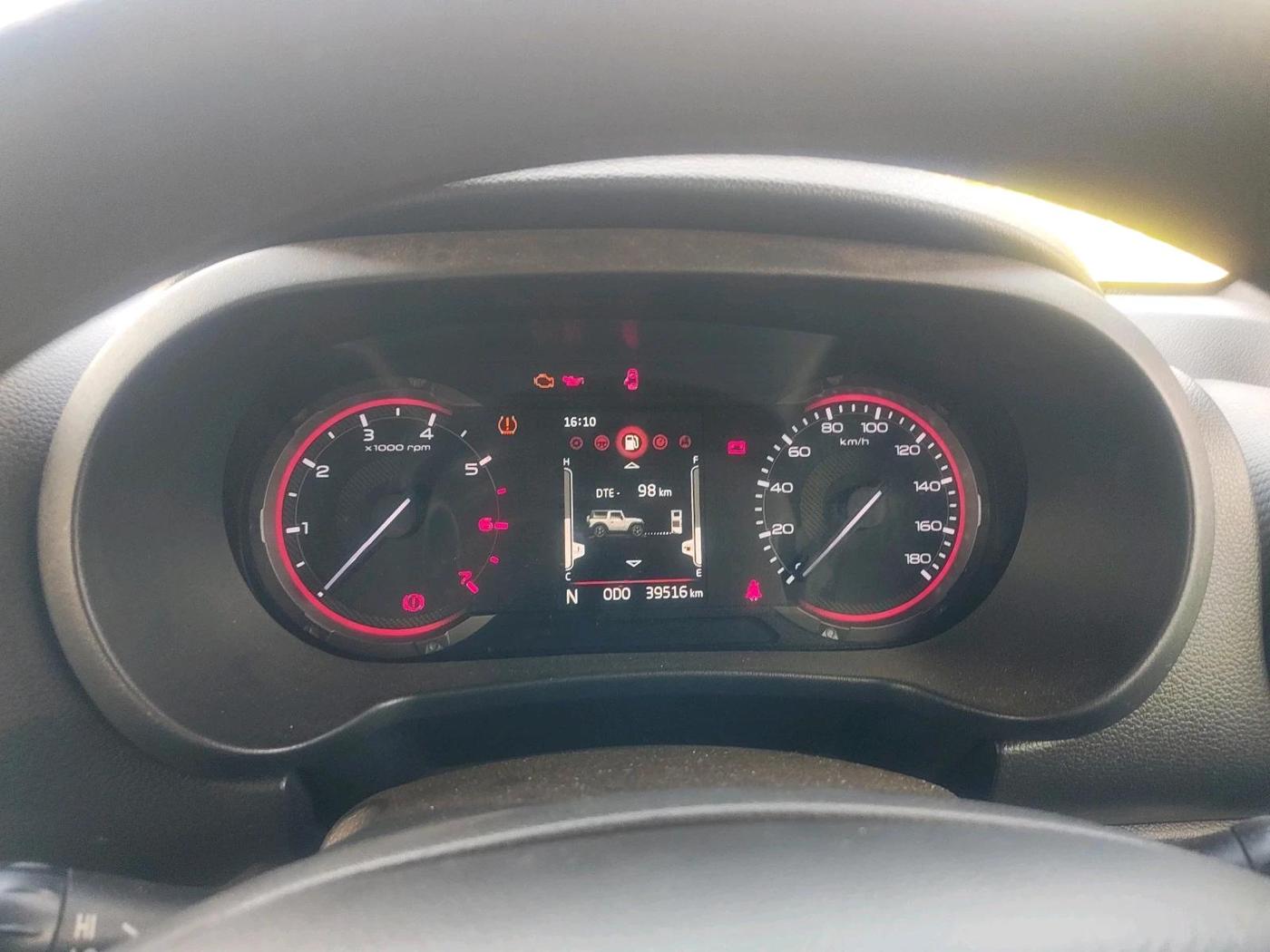2022 Mahindra Thar LX PETROL HT 4WD AT, Petrol, Automatic, 39,516 km, interior