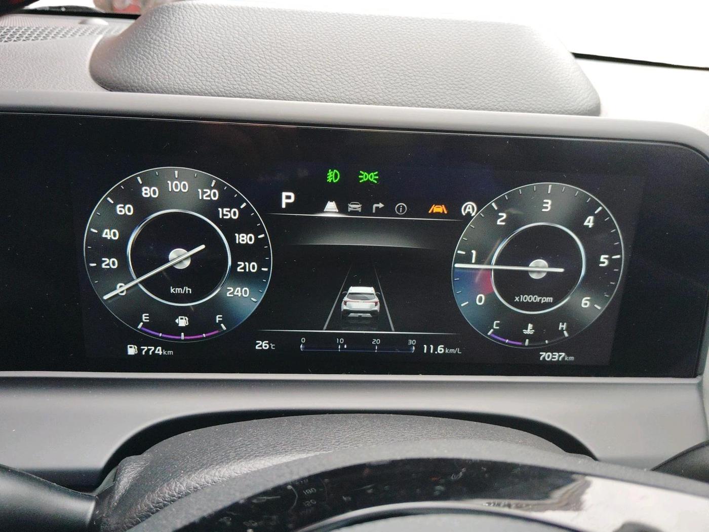2023 KIA SELTOS X LINE 1.5 DIESEL AT, Diesel, Automatic, 7,037 km, interior