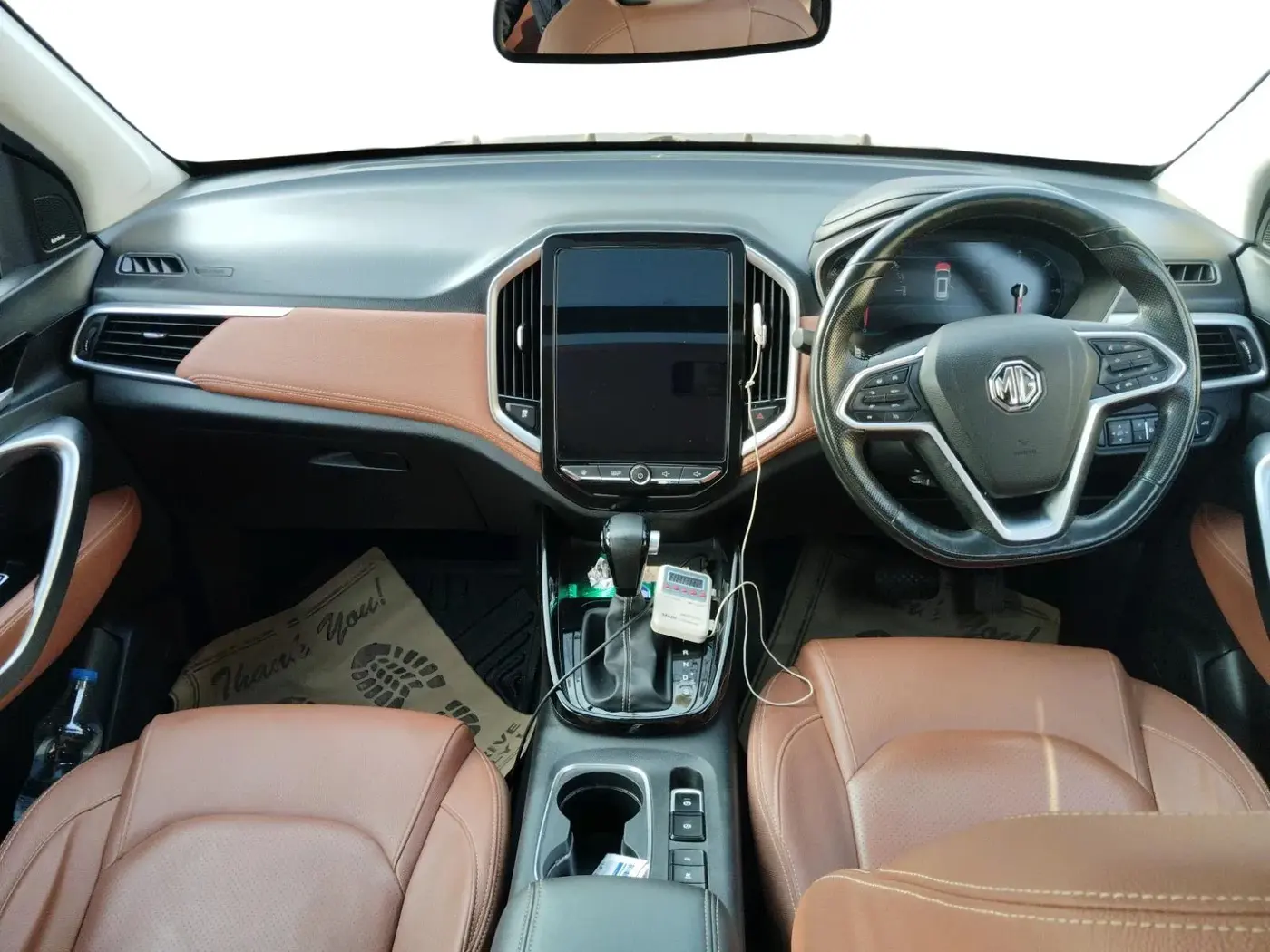 2021 MG HECTOR PLUS SHARP 1.5 PETROL TURBO CVT 6-STR, Petrol, Automatic, 42,467 km, interior