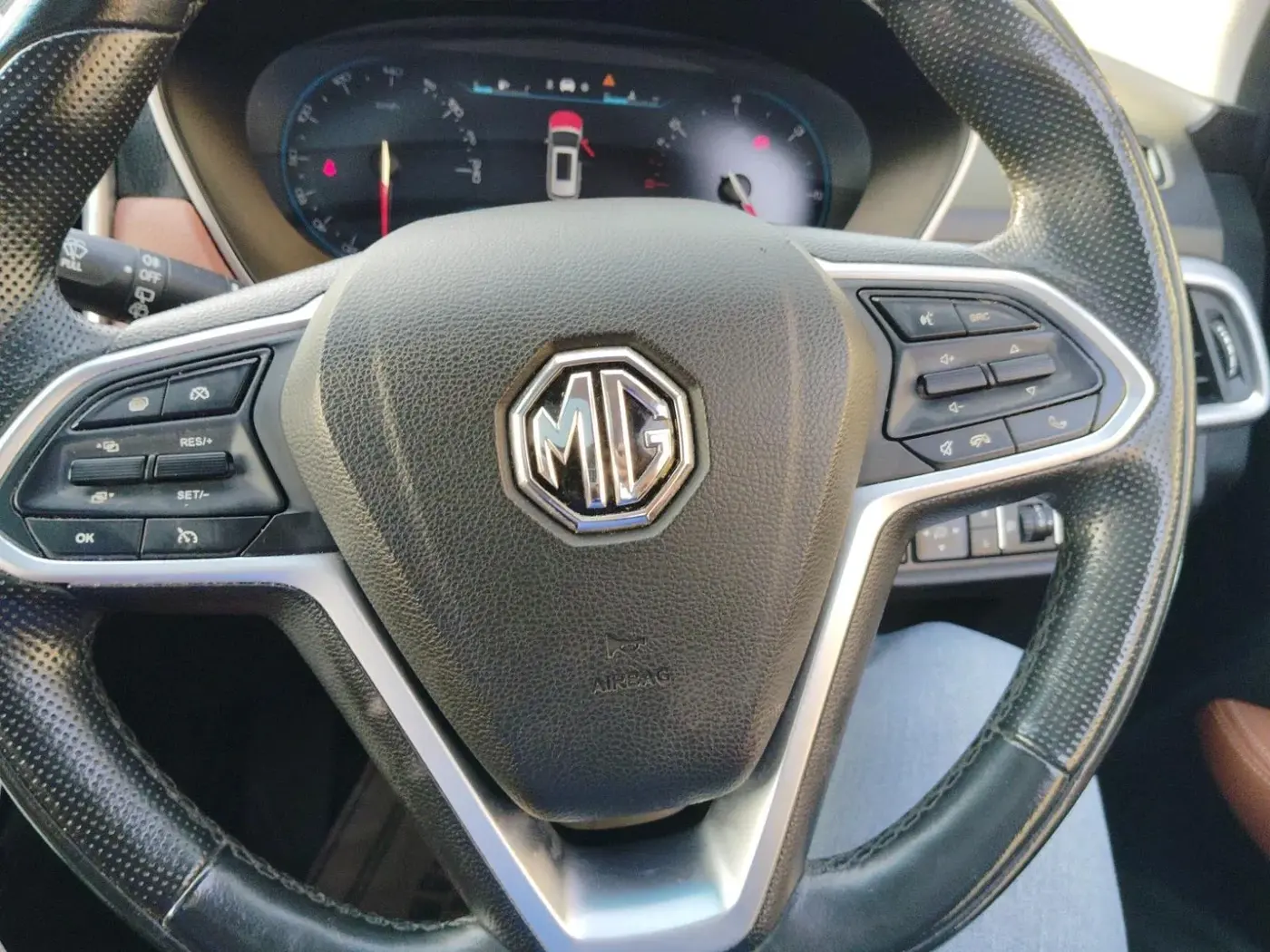 2021 MG HECTOR PLUS SHARP 1.5 PETROL TURBO CVT 6-STR, Petrol, Automatic, 42,467 km, interior