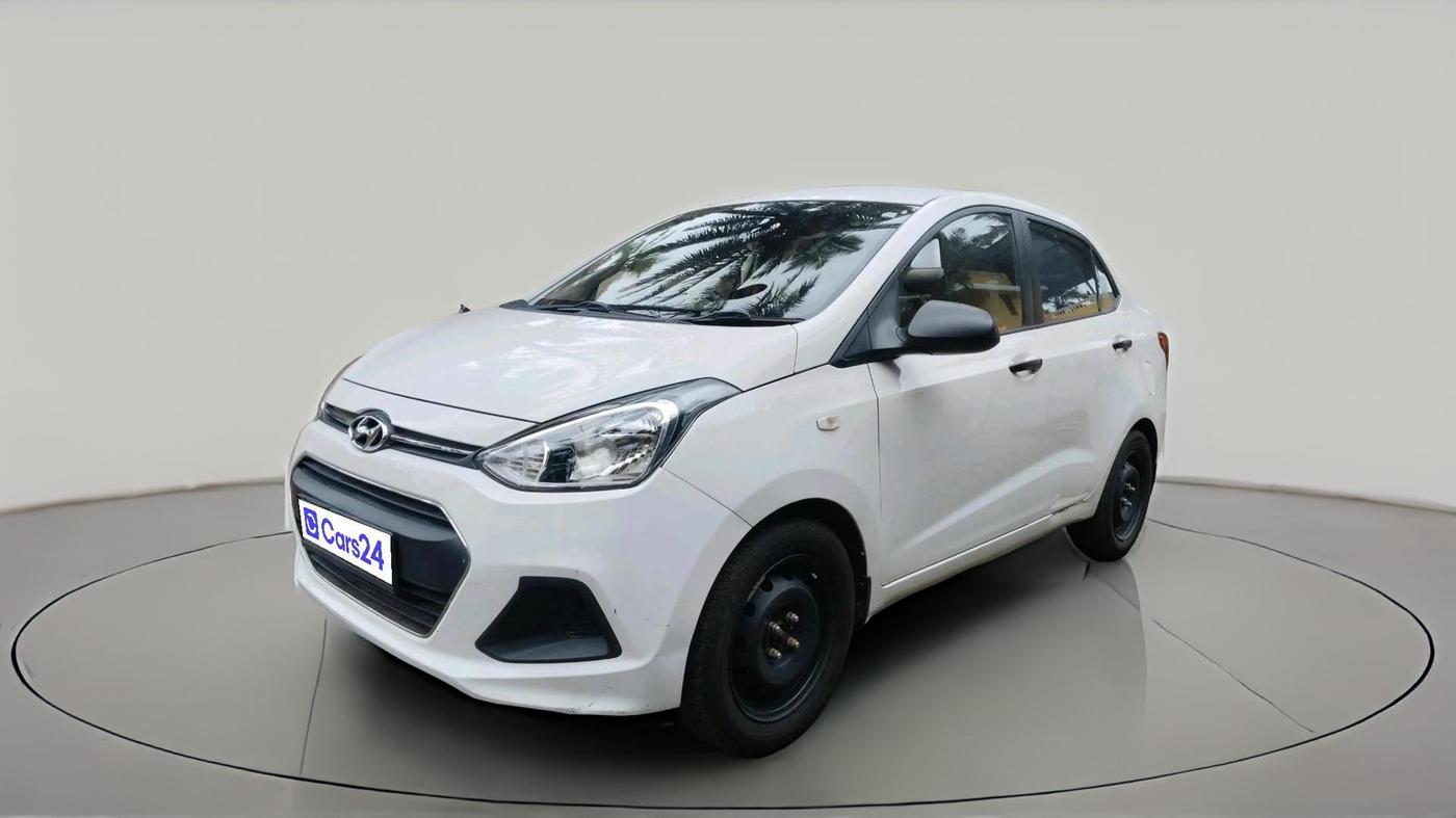 2016 Hyundai Xcent BASE 1.2, Petrol, Manual, 1,15,903 km, exterior