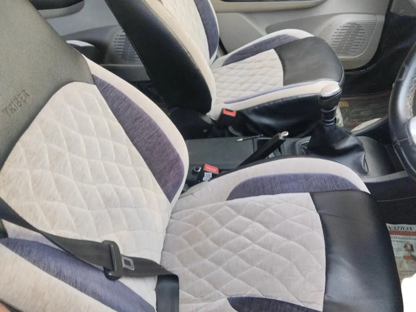 2020 Renault TRIBER RXZ, Petrol, Manual, 49,243 km, interior