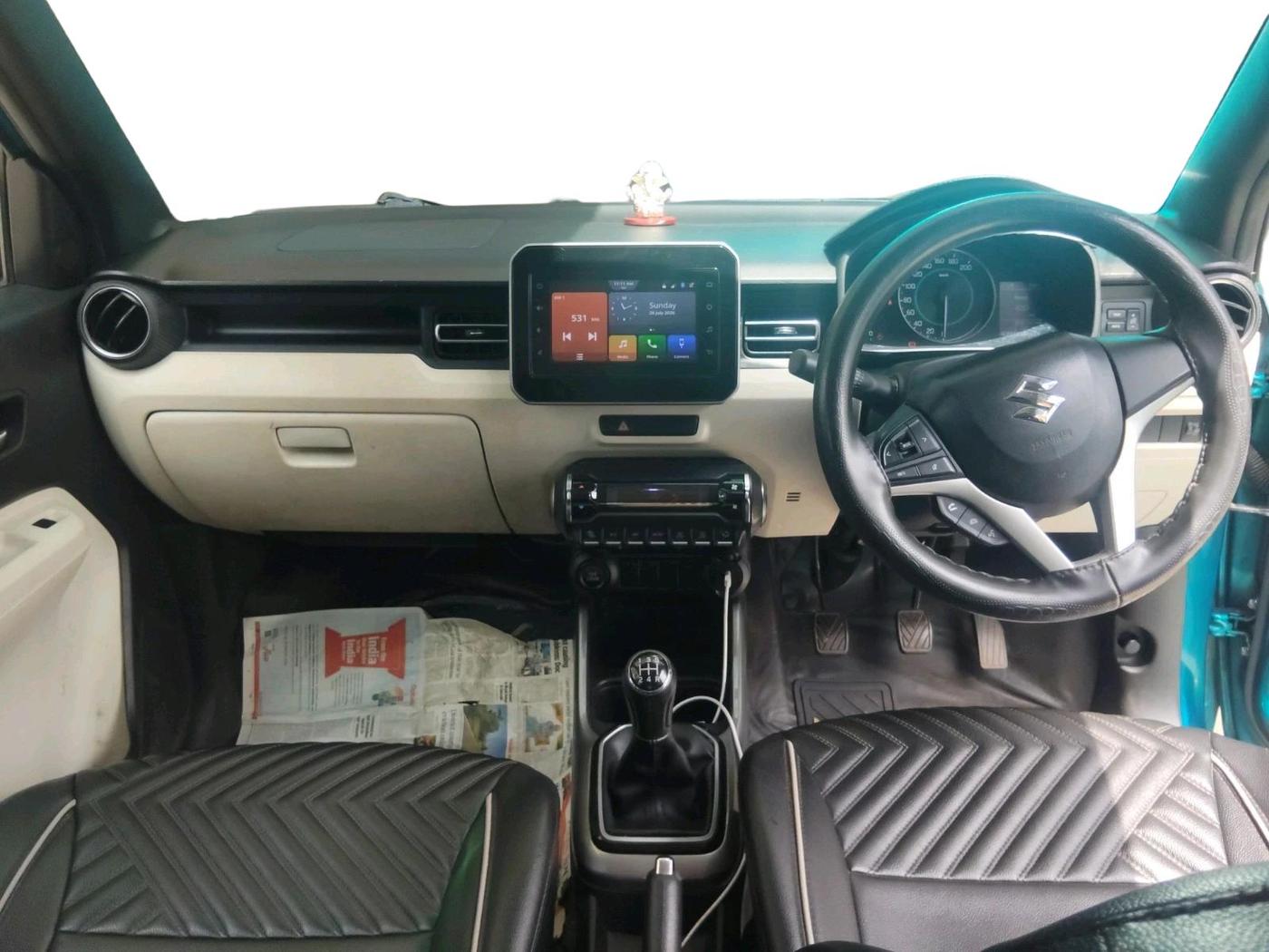 2020 Maruti IGNIS ALPHA 1.2, Petrol, Manual, 29,216 km, interior