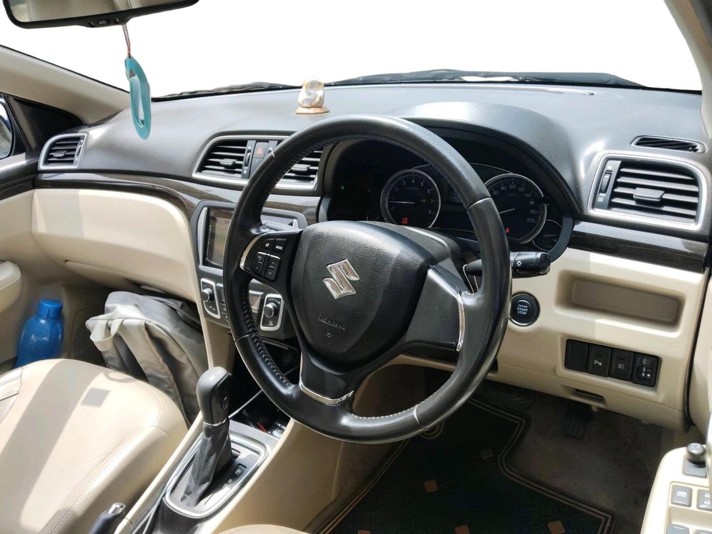 2017 Maruti Ciaz ALPHA  AT 1.4  PETROL, Petrol, Automatic, 71,737 km, interior