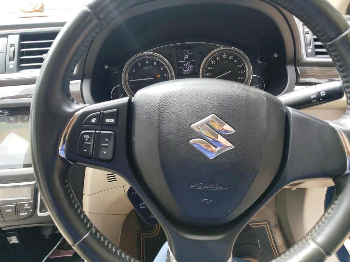 2017 Maruti Ciaz ALPHA  AT 1.4  PETROL, Petrol, Automatic, 71,737 km, interior