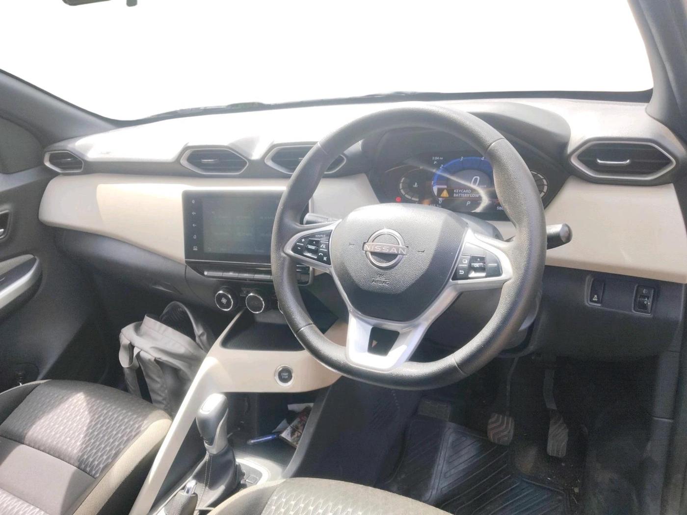 2022 Nissan MAGNITE XV TURBO CVT, Petrol, Automatic, 58,635 km, interior