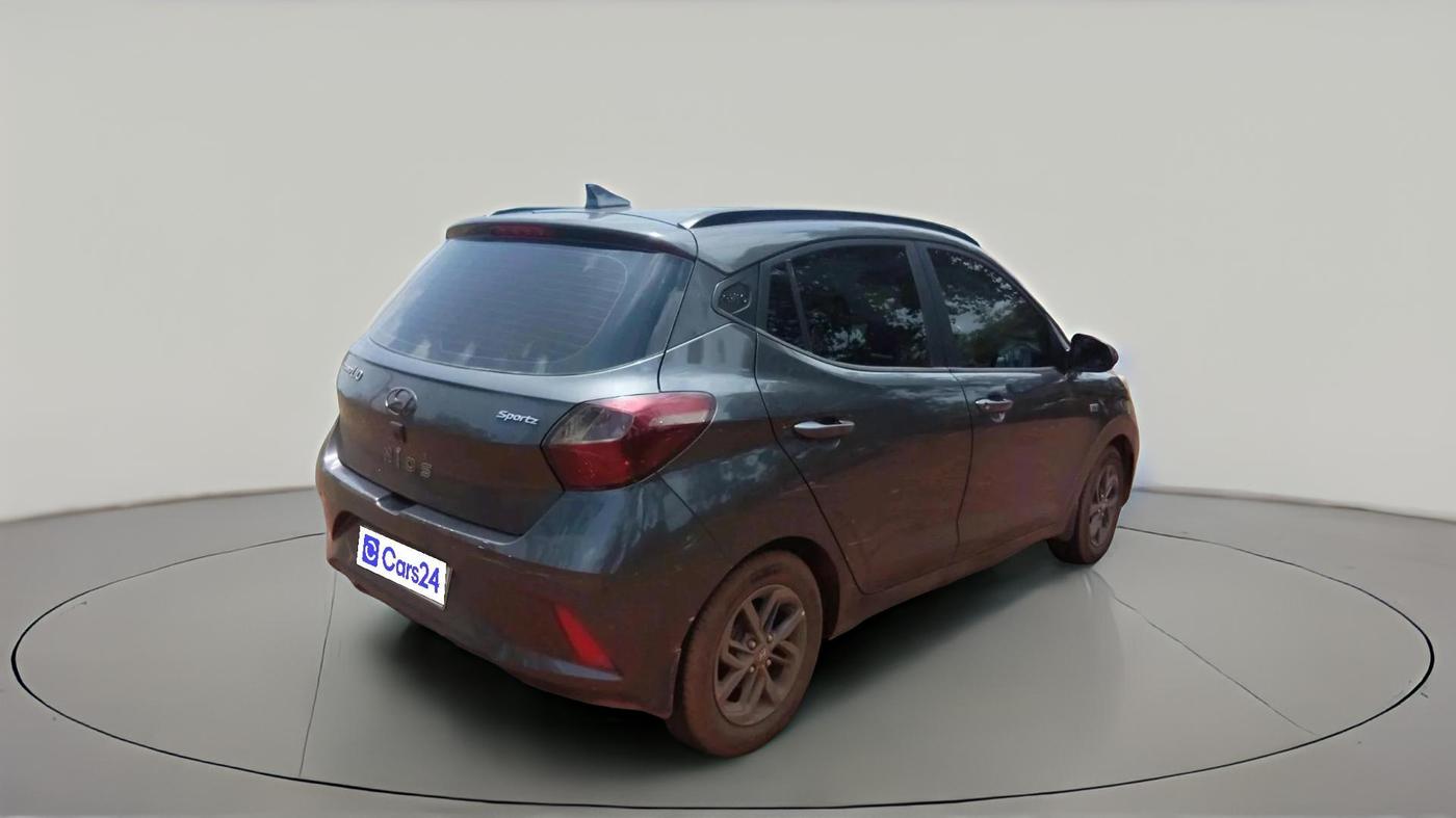 2020 Hyundai GRAND I10 NIOS SPORTZ AMT 1.2 KAPPA VTVT, Petrol, Automatic, 1,02,933 km, exterior