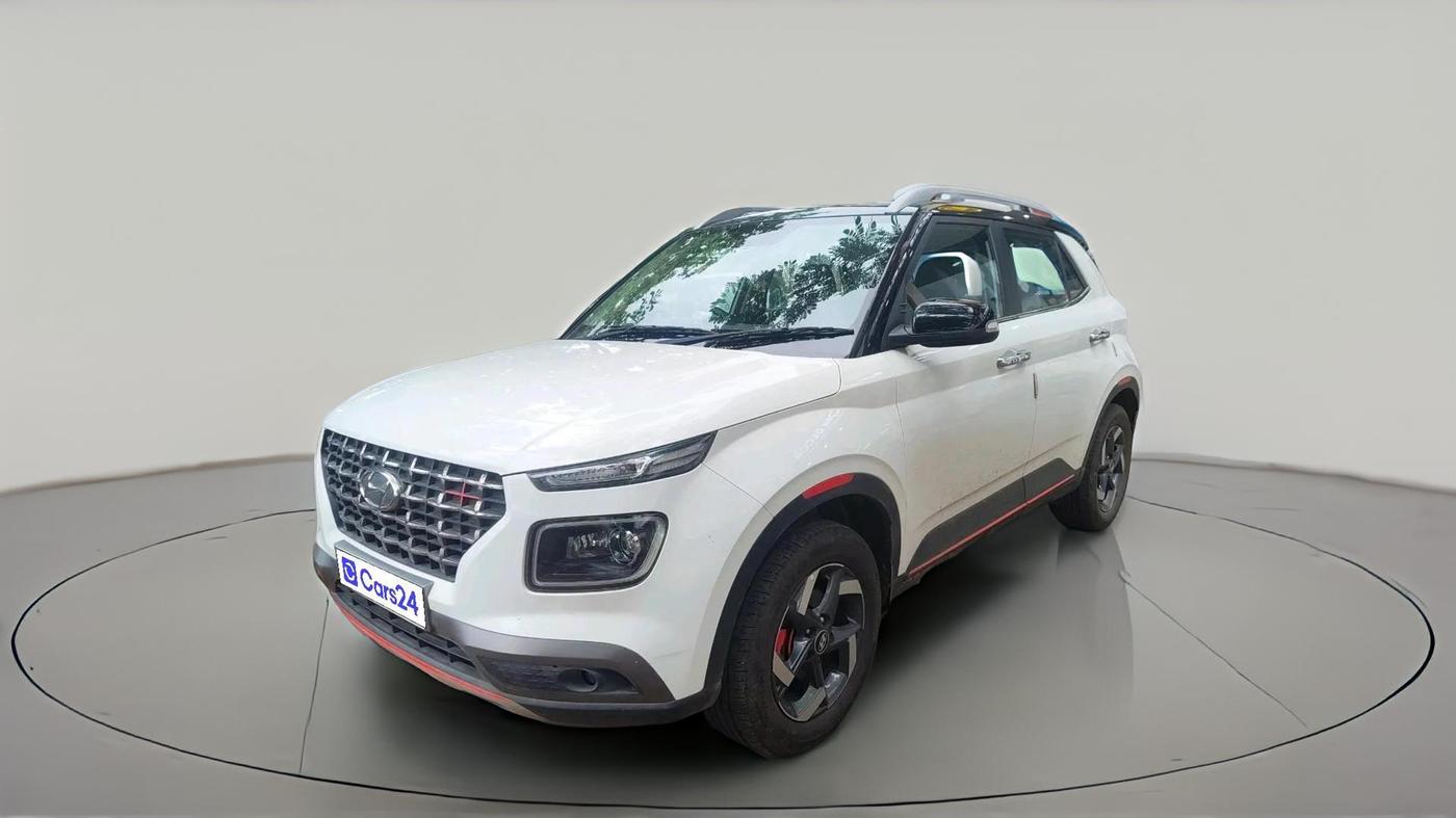 2019 Hyundai VENUE SX PLUS 1.0 TURBO DCT DUAL TONE, Petrol, Automatic, 91,206 km, exterior