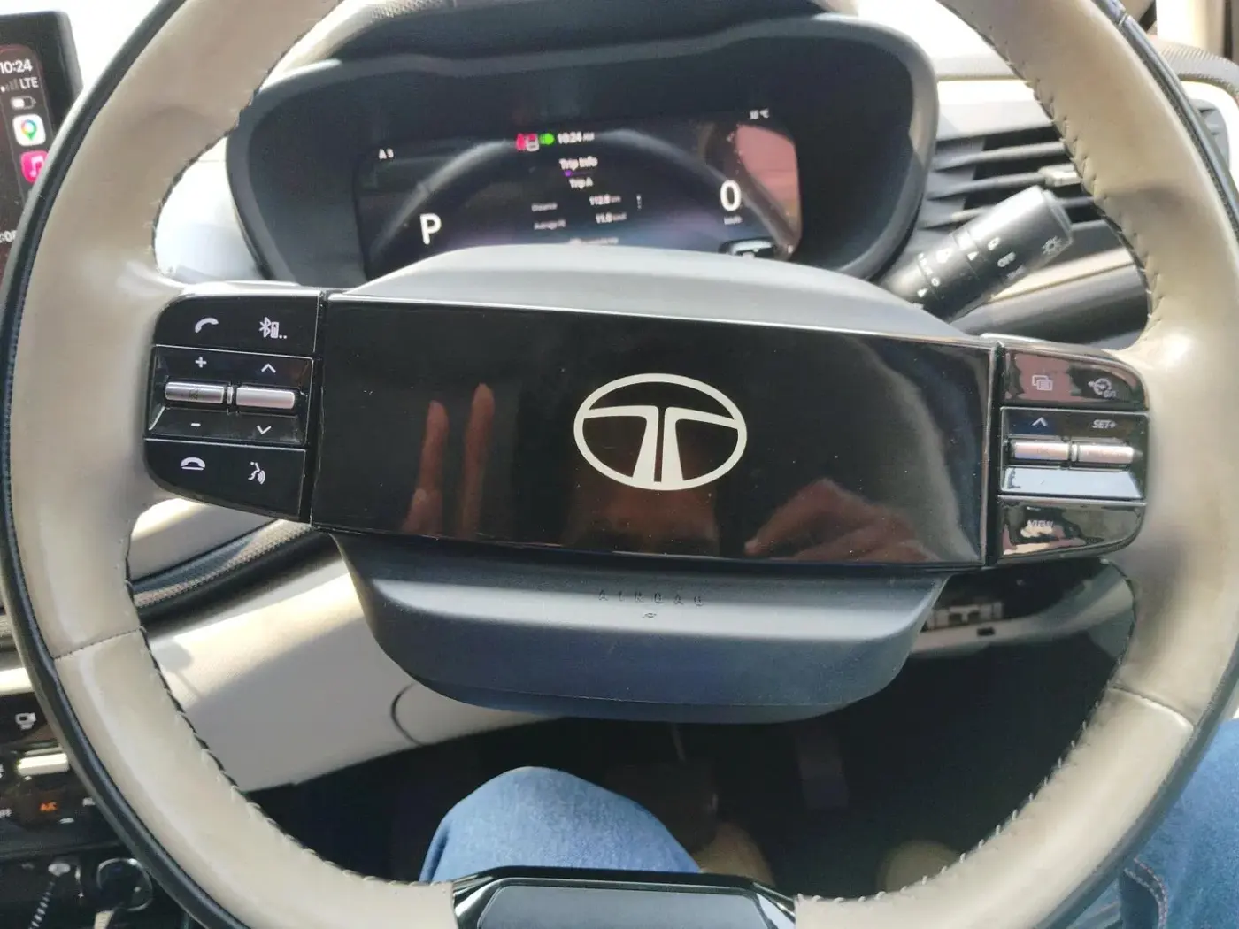 2025 Tata ALTROZ Accomplished Plus S Petrol 6DCT, Petrol, Automatic, 7,814 km, interior