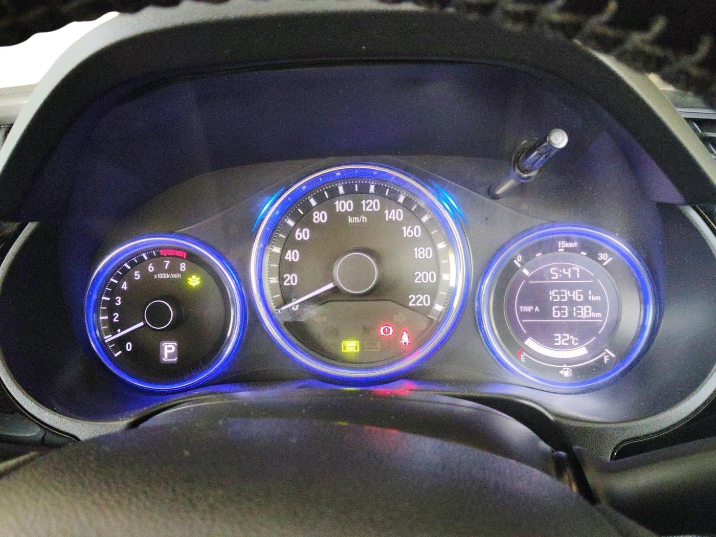 2015 Honda City 1.5L I-VTEC SV CVT, Petrol, Automatic, 1,53,461 km, interior